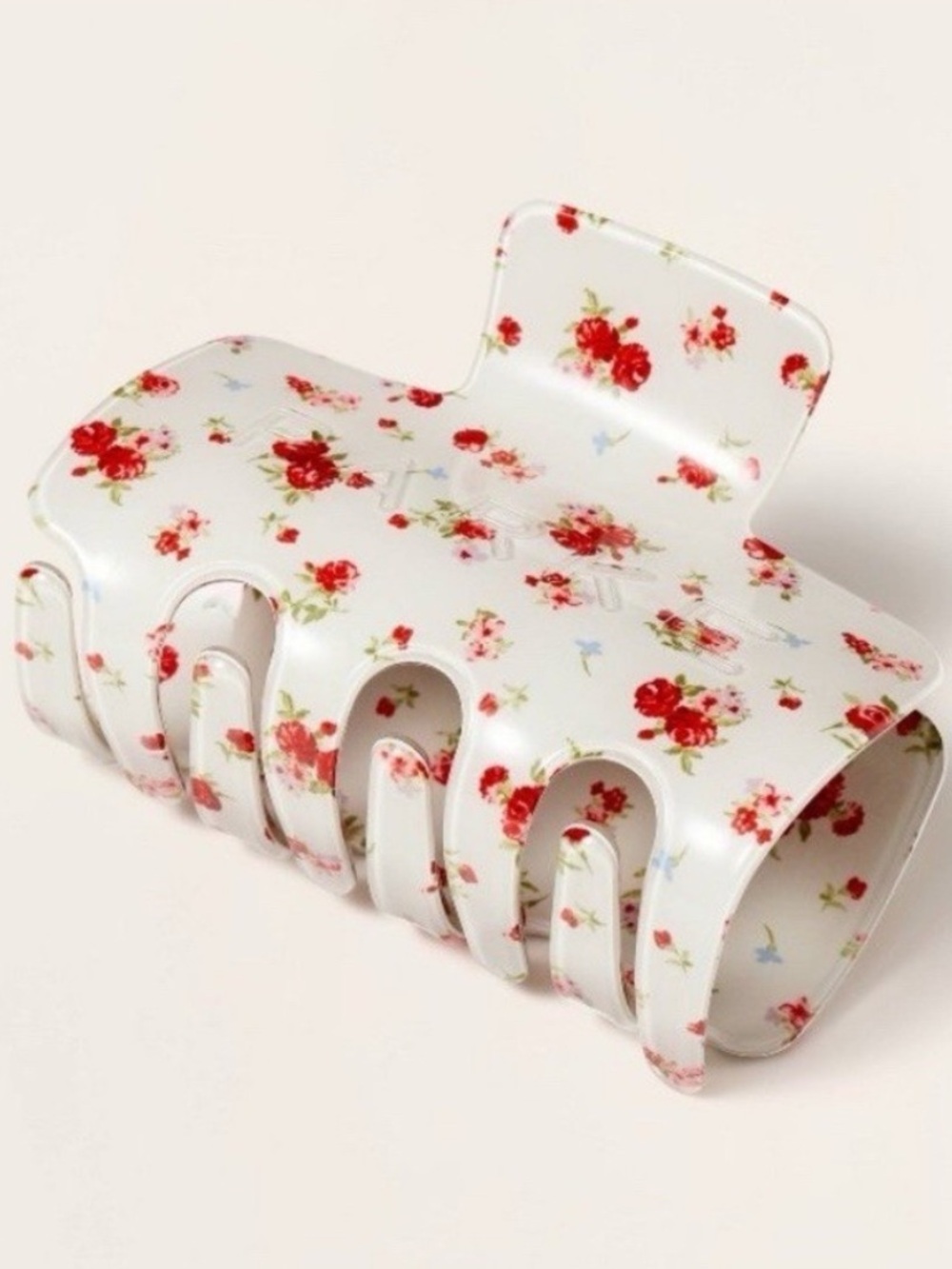 Parke x Target claw clip floral print